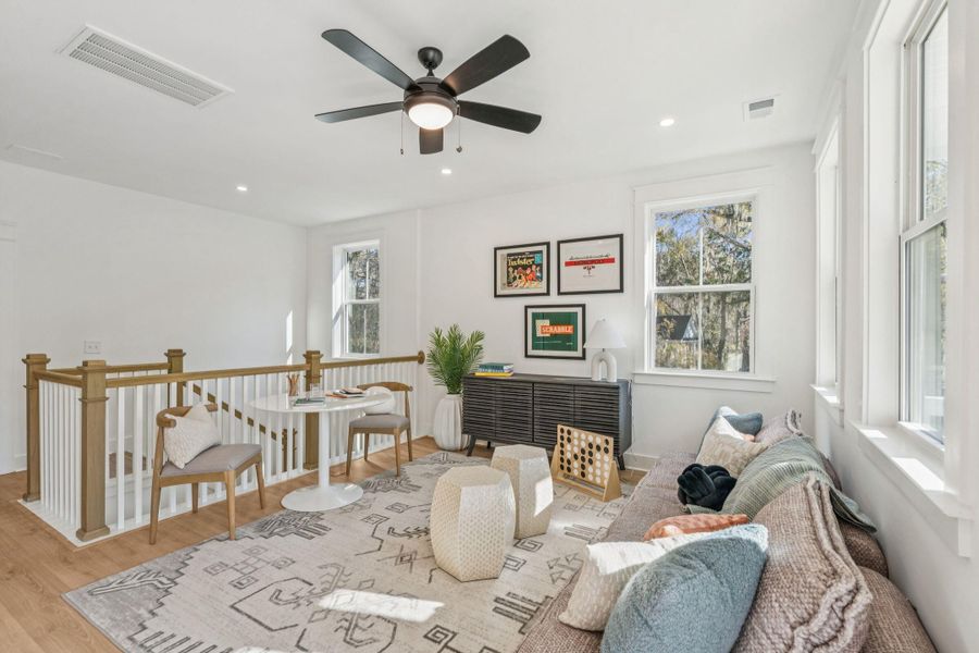 Furnished interior view inside a new home in Waterloo Estates, Johns Island (Image 10).
