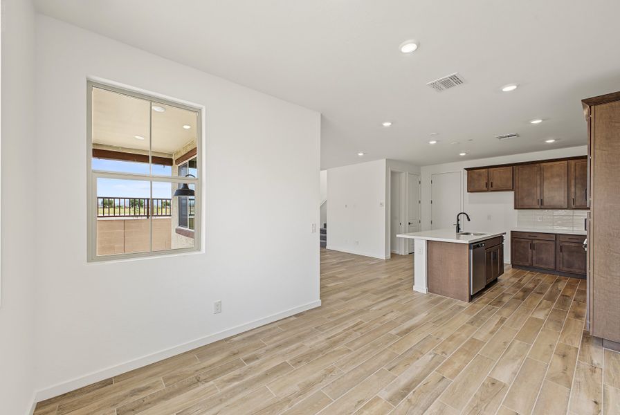 Furnished interior view inside a new home in Bella Storia, Gilbert (Image 3).
