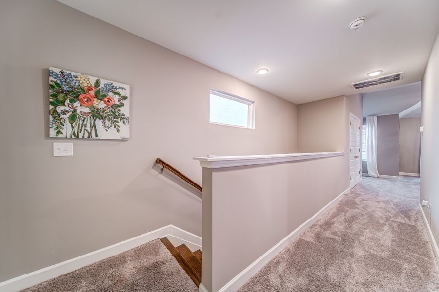 Representative unfurnished interior of a home built from the Crawford by Parkside Builders in The Woods, Gallatin (Image 21).