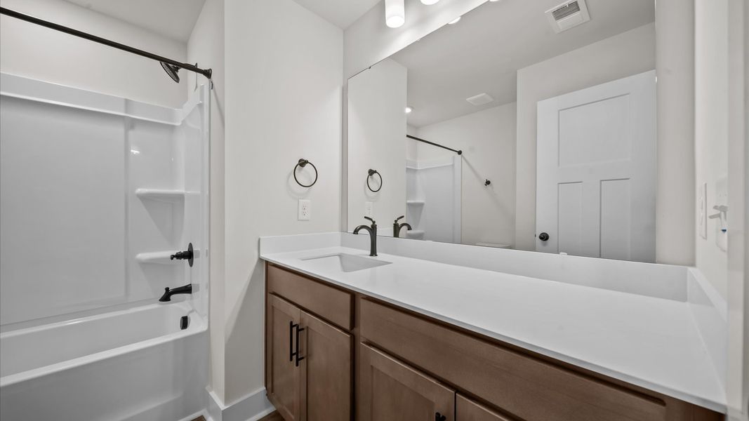 Furnished interior view inside a new home in Tyger Ridge, Moore (Image 14).