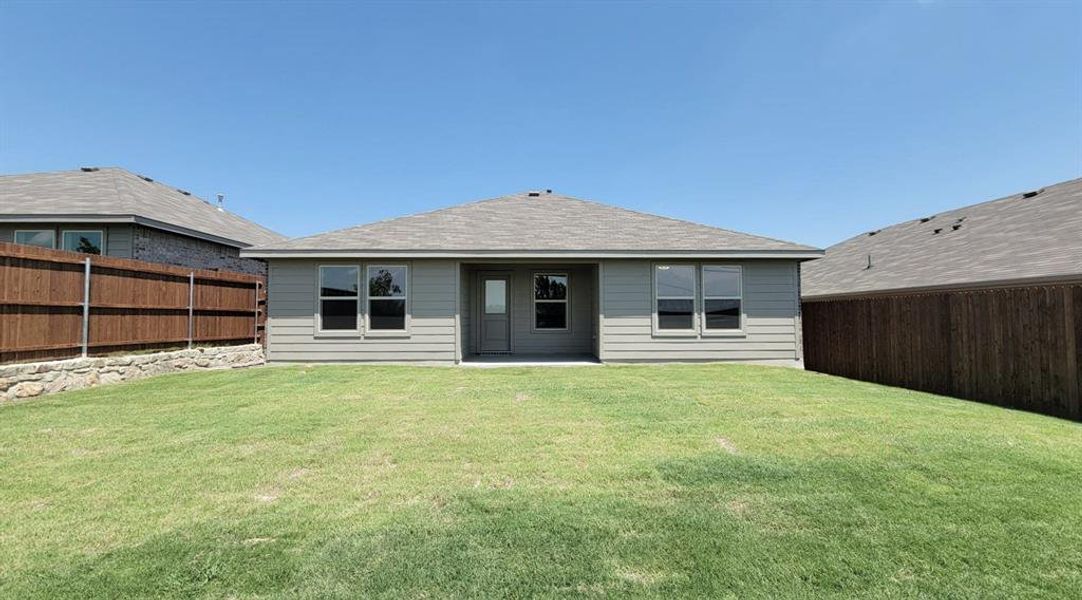 Front exterior of a new home in Highlands at Chapel Creek, Fort Worth, TX, highlighting curb appeal (Image 2). Front exterior of a new home in Highlands at Chapel Creek, Fort Worth, TX, highlighting curb appeal (Image 2).