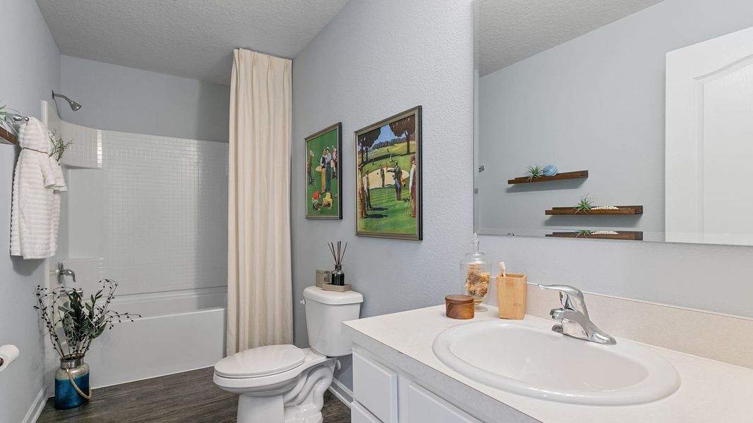 Furnished interior view inside a new home in Grand Reserve, Bunnell (Image 5).