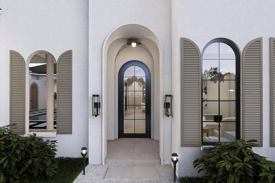 Exterior details and patio area of a home in , Heath (Image 20).