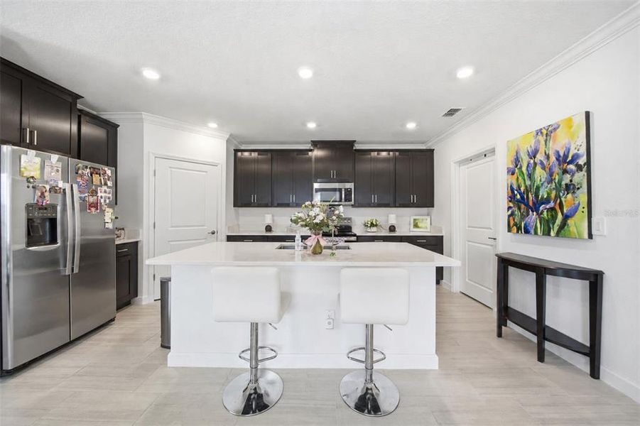 Furnished interior view inside a new home in Mirada Active Adult, San Antonio (Image 7).