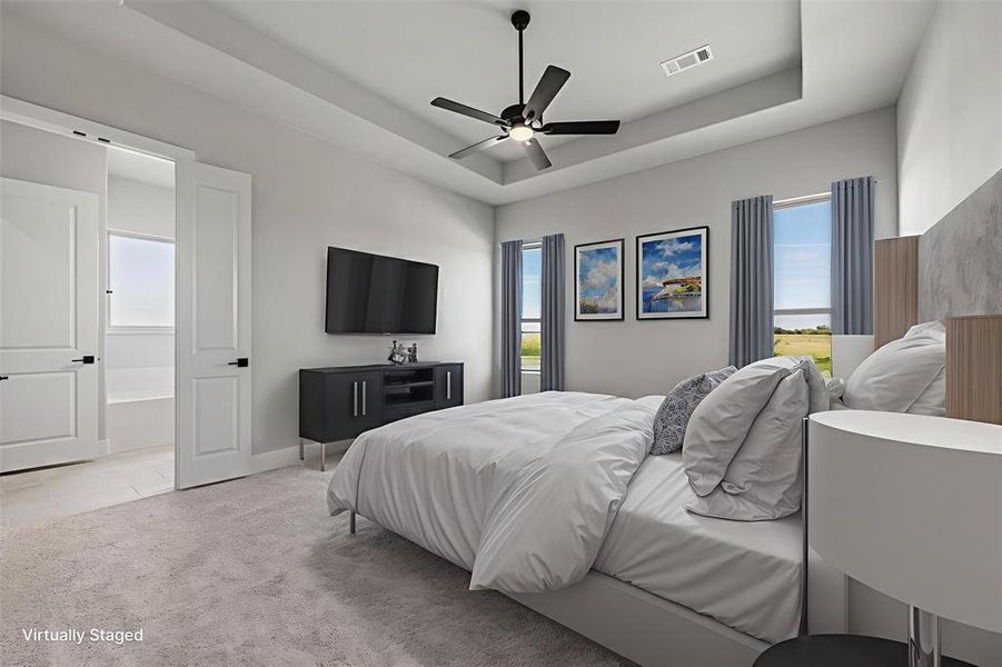 Furnished interior view inside a new home in Rocky Top, Krum (Image 18). Furnished interior view inside a new home in Rocky Top, Krum (Image 18).