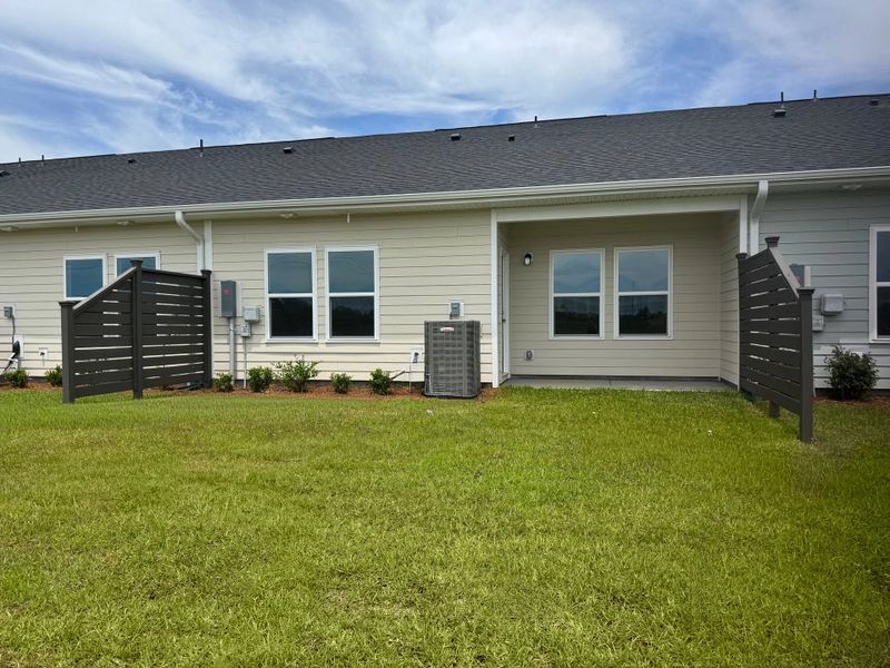 Exterior details and patio area of a home in Blue Heron Retreat, Little River (Image 3). Exterior details and patio area of a home in Blue Heron Retreat, Little River (Image 3).