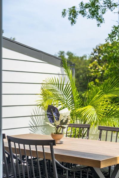 Exterior details and patio area of a home in , North Charleston (Image 26). Exterior details and patio area of a home in , North Charleston (Image 26).