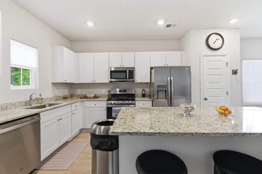 Furnished interior view inside a new home in , Charleston (Image 20).