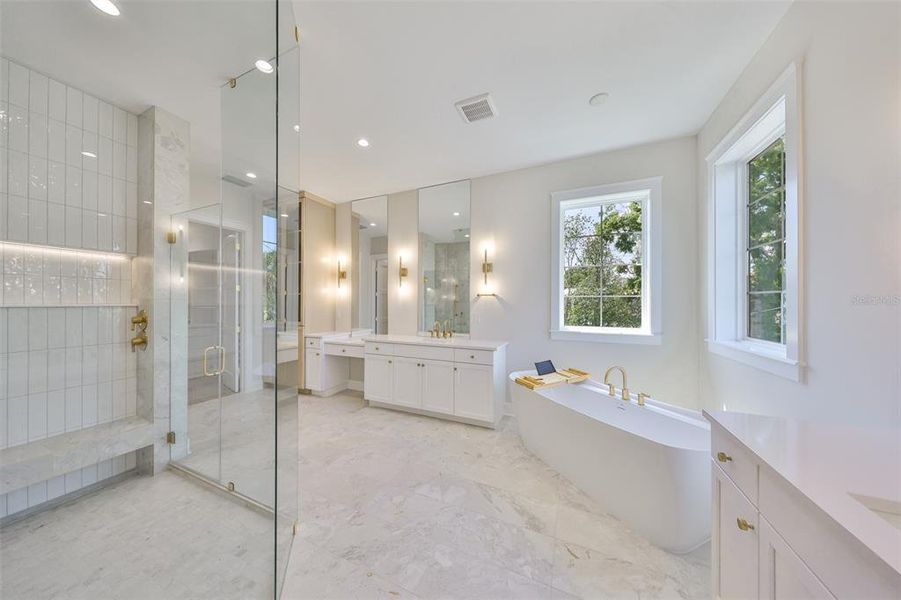 Furnished interior view inside a new home in , Tampa (Image 11).