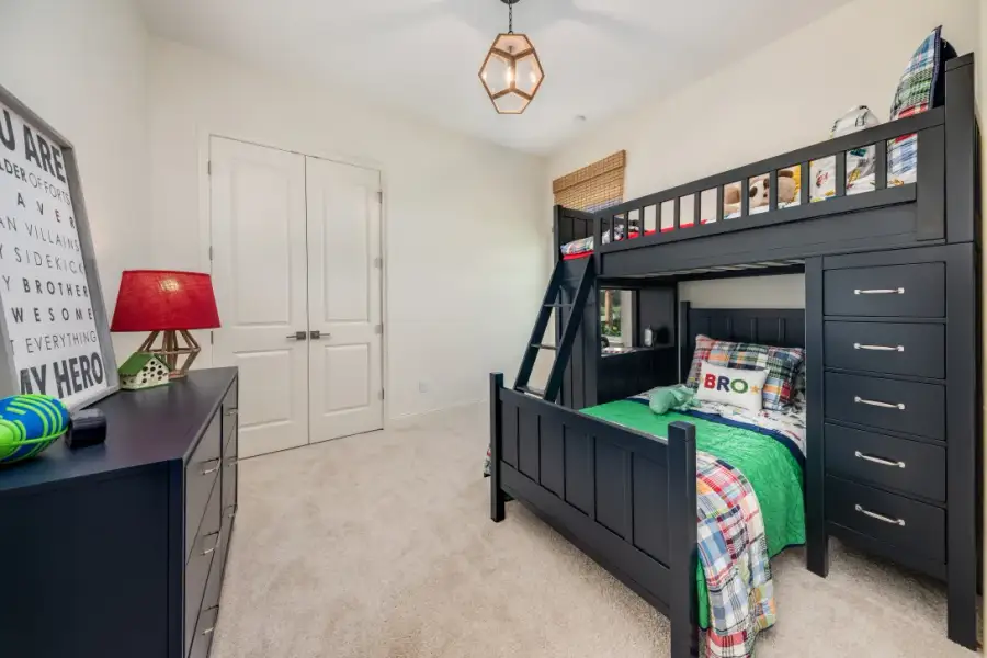 Representative furnished interior of a home built from the Ortega by Riverside Homes in Sagebrush at EverRange, Jacksonville (Image 43).