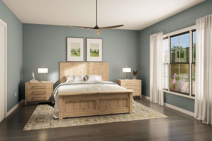 Furnished interior view inside a new home in , Washington (Image 5).