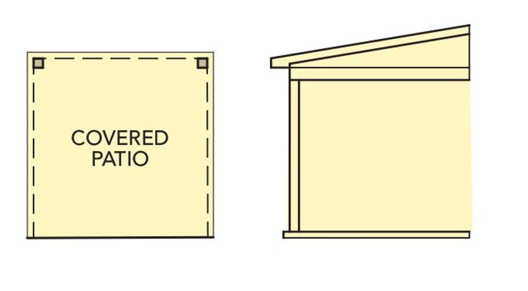 2D floor plan layout for the Cottonwood by Kerley Family Homes in Pevensie Manor, Powder Springs, GA (Image 8).