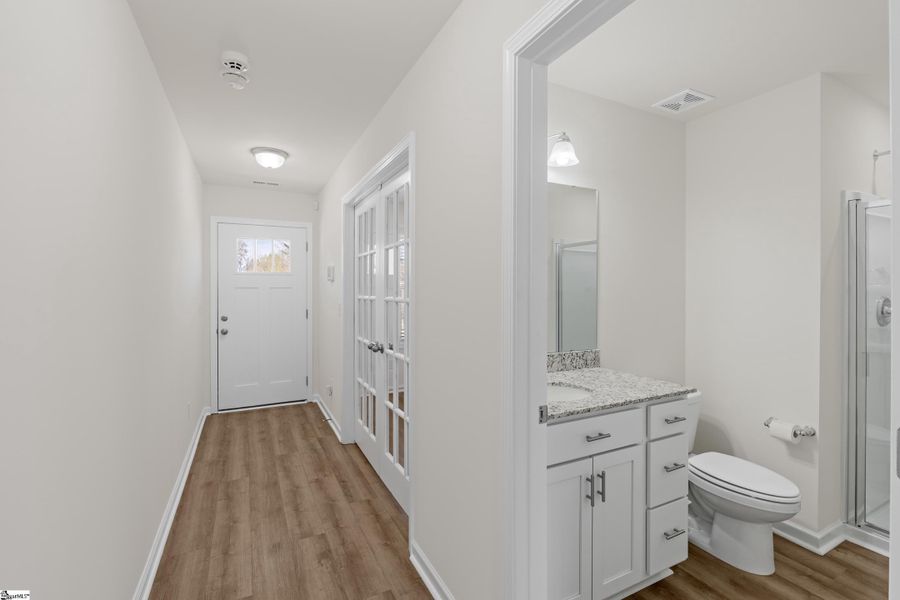 Furnished interior view inside a new home in Hazelwood, Boiling Springs (Image 8). Furnished interior view inside a new home in Hazelwood, Boiling Springs (Image 8).