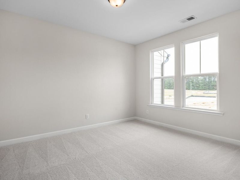 Spacious, unfurnished interior of a new home in Forestville Yard Townhomes, Knightdale (Image 9). Spacious, unfurnished interior of a new home in Forestville Yard Townhomes, Knightdale (Image 9).