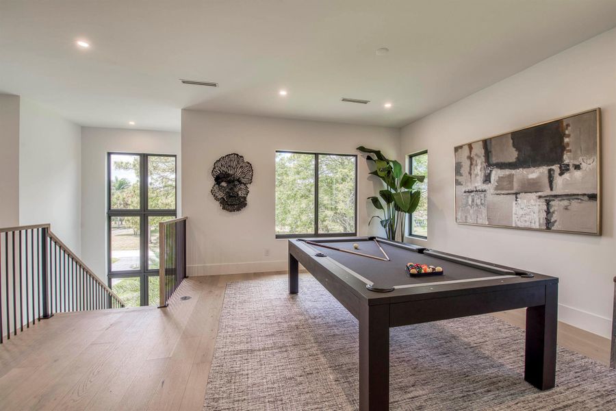 Furnished interior view inside a new home in , Palm Beach Gardens (Image 42).