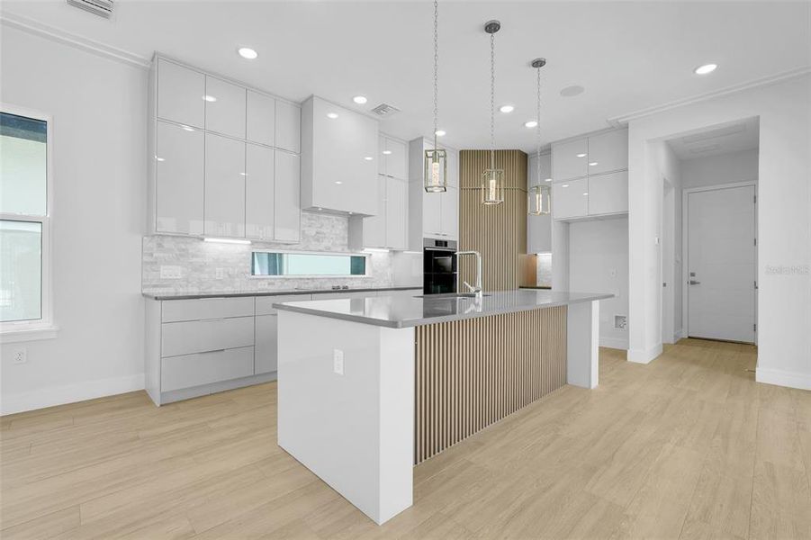 Furnished interior view inside a new home in Hampton Green at Providence, Davenport (Image 12).