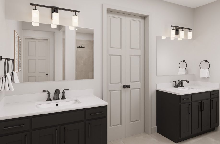 Furnished interior view inside a new home in Heath Golf and Yacht Club, Heath (Image 7).