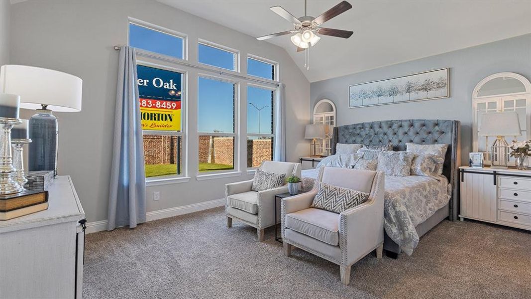 Furnished interior view inside a new home in Eden Ranch, Arlington (Image 19). Furnished interior view inside a new home in Eden Ranch, Arlington (Image 19).