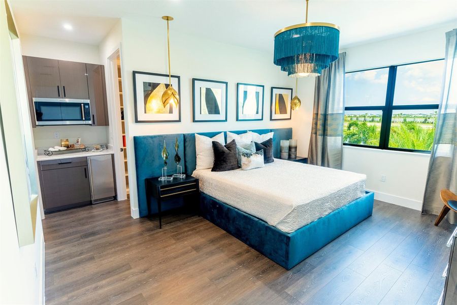 Furnished interior view inside a new home in , Palm Beach Gardens (Image 7). Furnished interior view inside a new home in , Palm Beach Gardens (Image 7).