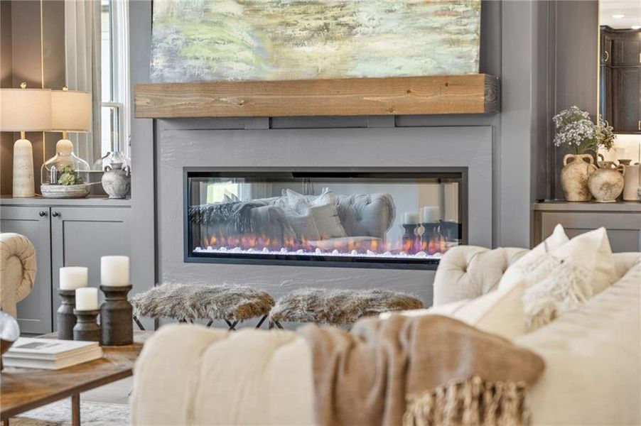 Furnished interior view inside a new home in The Tillery, Marietta (Image 38).