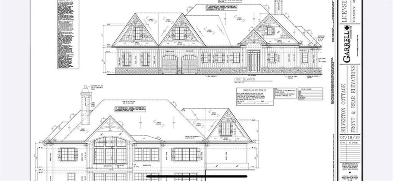 Exterior rendering of this home design in , Greensboro, GA (Image 3).