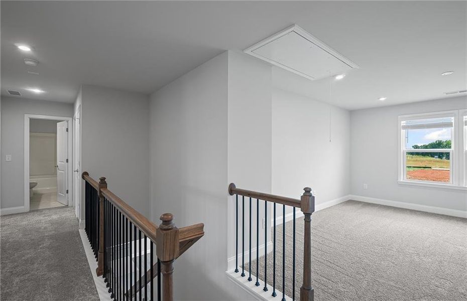 Spacious, unfurnished interior of a new home in Anderson Point, McDonough (Image 12).