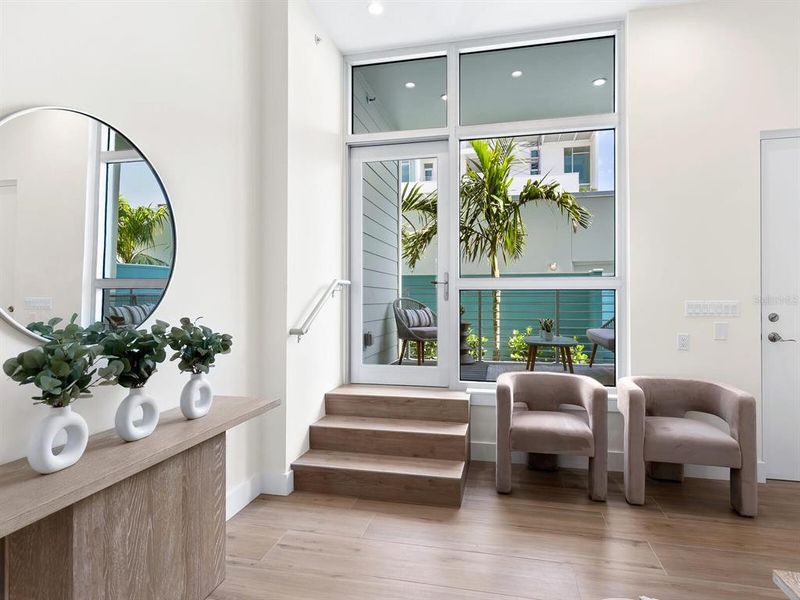 Furnished interior view inside a new home in , Sarasota (Image 14).