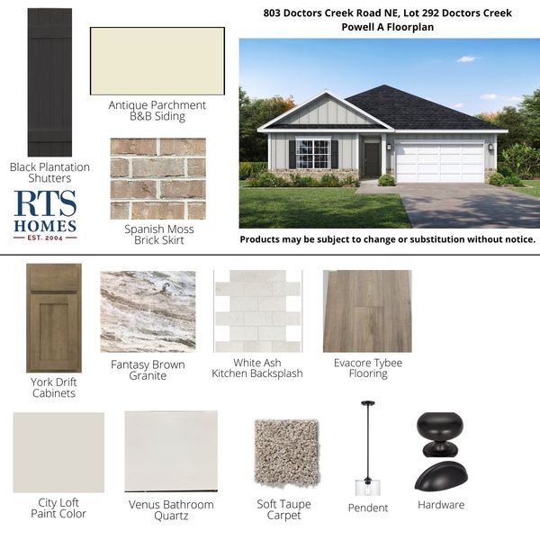 2D floor plan layout of this home in Doctor's Creek, Ludowici, GA (Image 3). 2D floor plan layout of this home in Doctor's Creek, Ludowici, GA (Image 3).