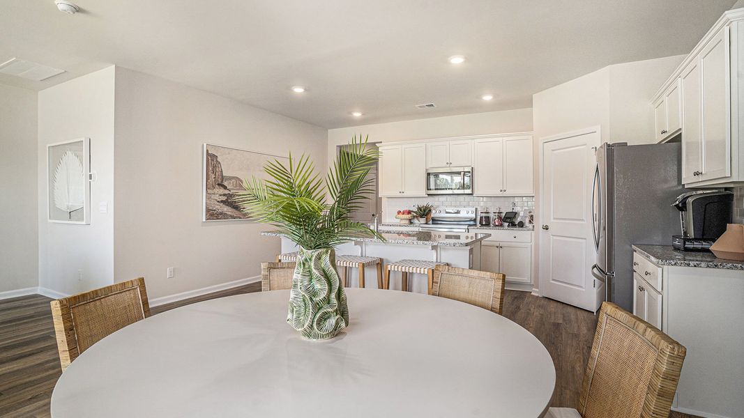 Furnished interior view inside a new home in Harper Meadows, Loris (Image 6).