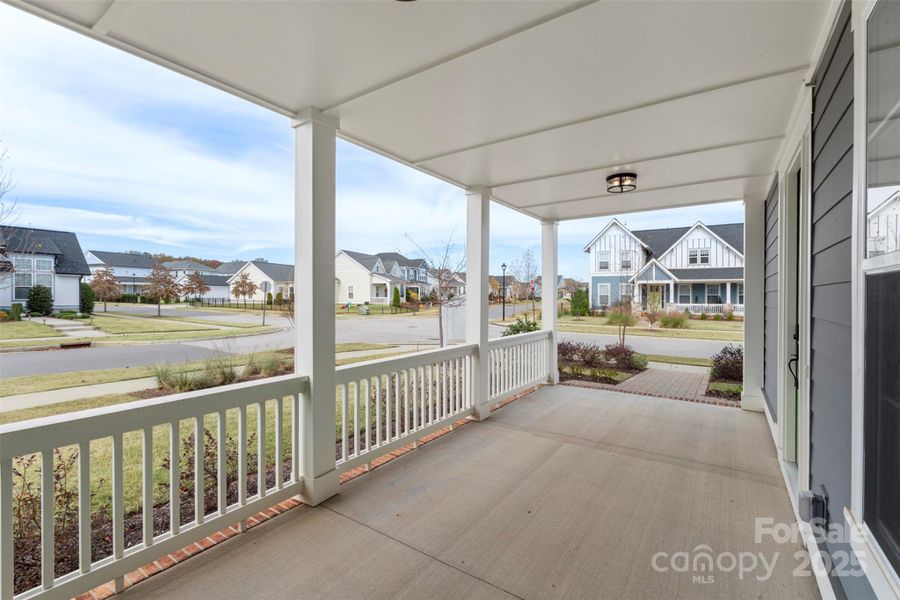 Exterior details and patio area of a home in Riverwalk, Rock Hill (Image 26).