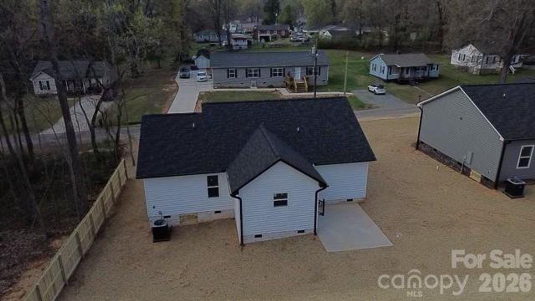 Exterior details and patio area of a home in , Kannapolis (Image 16).