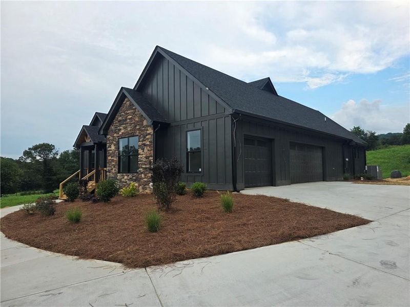 Front exterior of a new home in , Morganton, GA, highlighting curb appeal (Image 2). Front exterior of a new home in , Morganton, GA, highlighting curb appeal (Image 2).