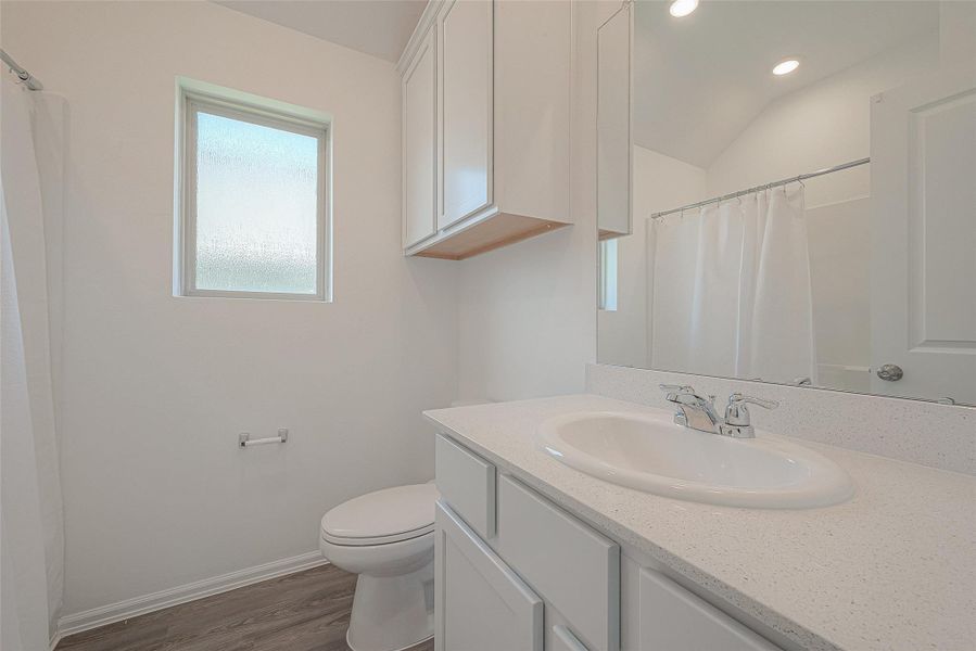 Furnished interior view inside a new home in Sendero: Wildflower II Collection, Rosenberg (Image 3).