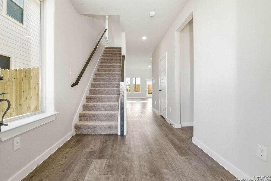 Spacious, unfurnished interior of a new home in Morgan Meadows, San Antonio (Image 39). Spacious, unfurnished interior of a new home in Morgan Meadows, San Antonio (Image 39).