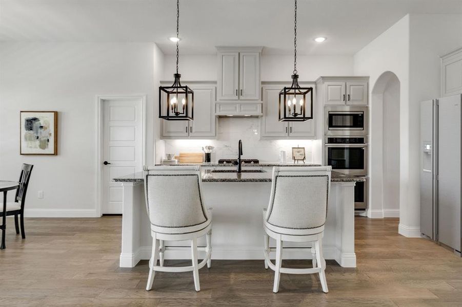 Furnished interior view inside a new home in Lovers Landing, Forney (Image 28).