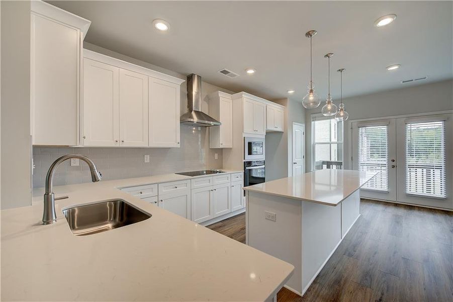 Furnished interior view inside a new home in Daybreak, Newnan (Image 8).