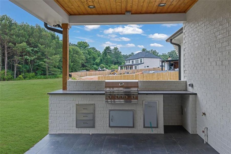 Exterior details and patio area of a home in , Bethlehem (Image 3).