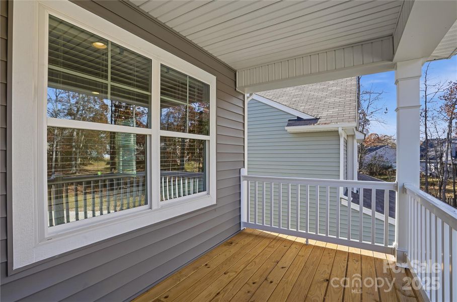 Exterior details and patio area of a home in Grier Meadows, Charlotte (Image 4).