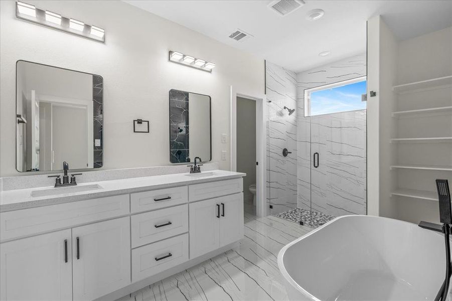 Furnished interior view inside a new home in , Leonard (Image 7).