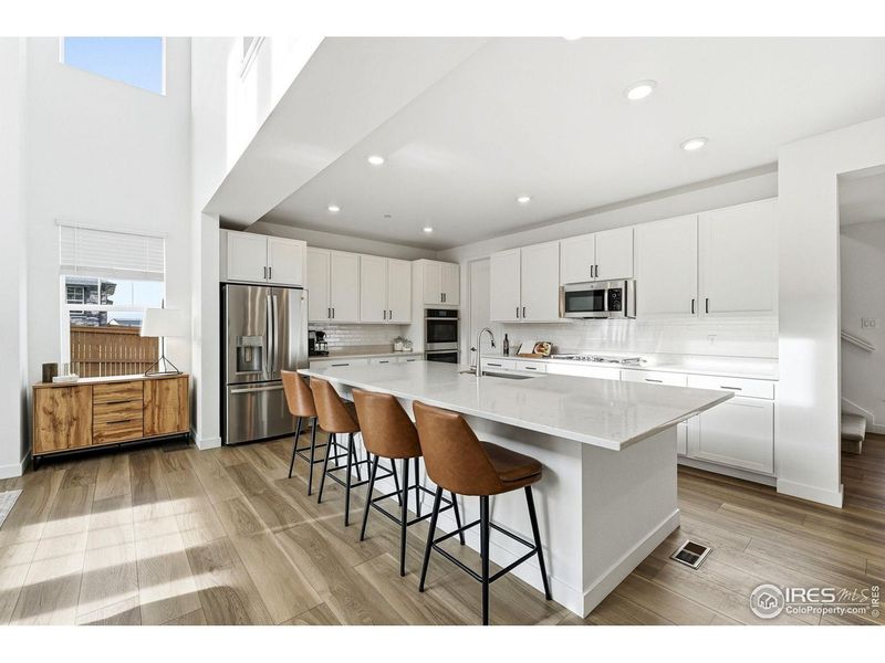 Furnished interior view inside a new home in Sunset Village, Erie (Image 12). Furnished interior view inside a new home in Sunset Village, Erie (Image 12).