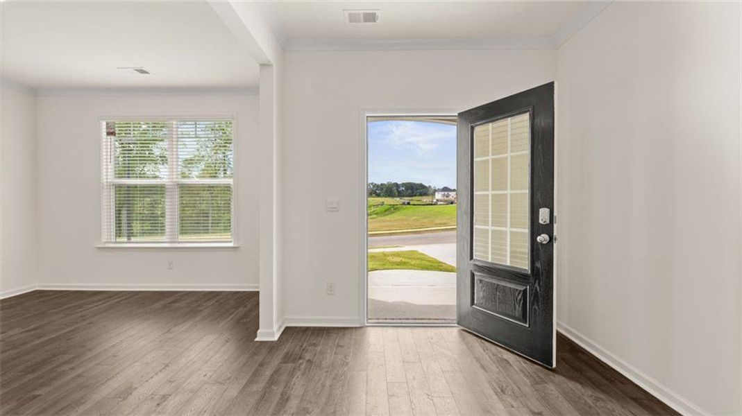 Spacious, unfurnished interior of a new home in , Loganville (Image 25).