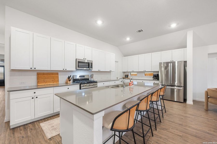 Furnished interior view inside a new home in , Bulverde (Image 26). Furnished interior view inside a new home in , Bulverde (Image 26).