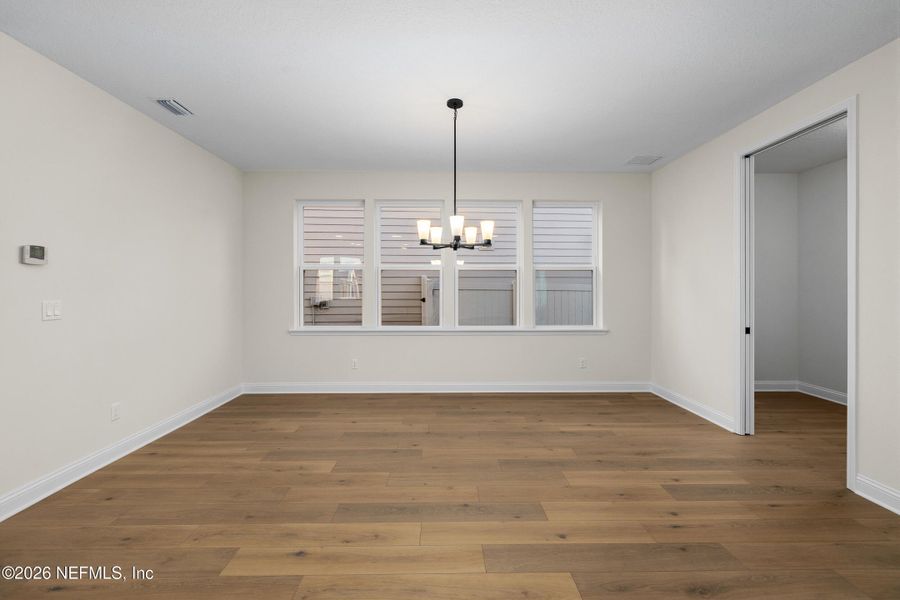 Spacious, unfurnished interior of a new home in Crosswinds at Nocatee, Ponte Vedra (Image 46).