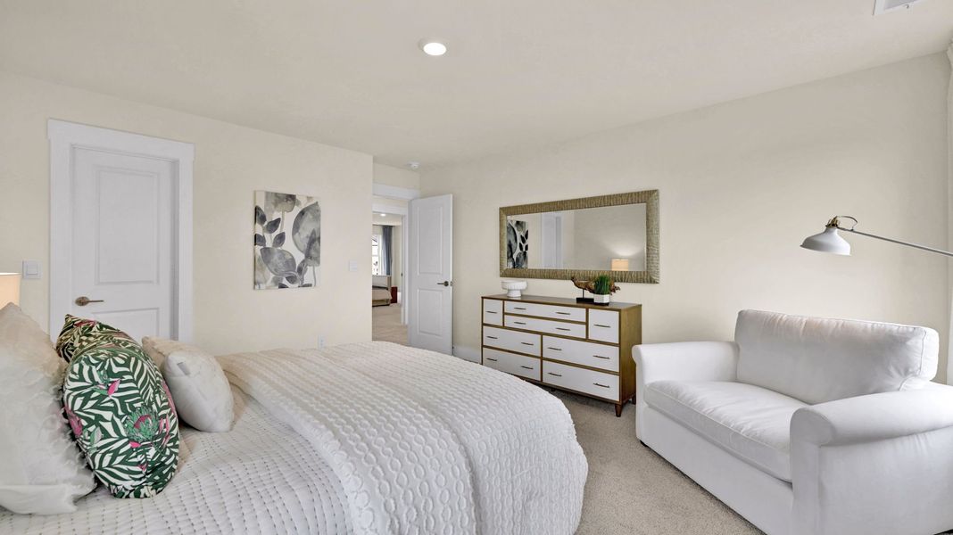 Furnished interior view inside a new home in Harbor Crest, Ooltewah (Image 33).