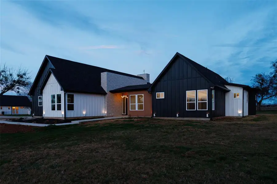 Exterior details and patio area of a home in , Joshua (Image 3).