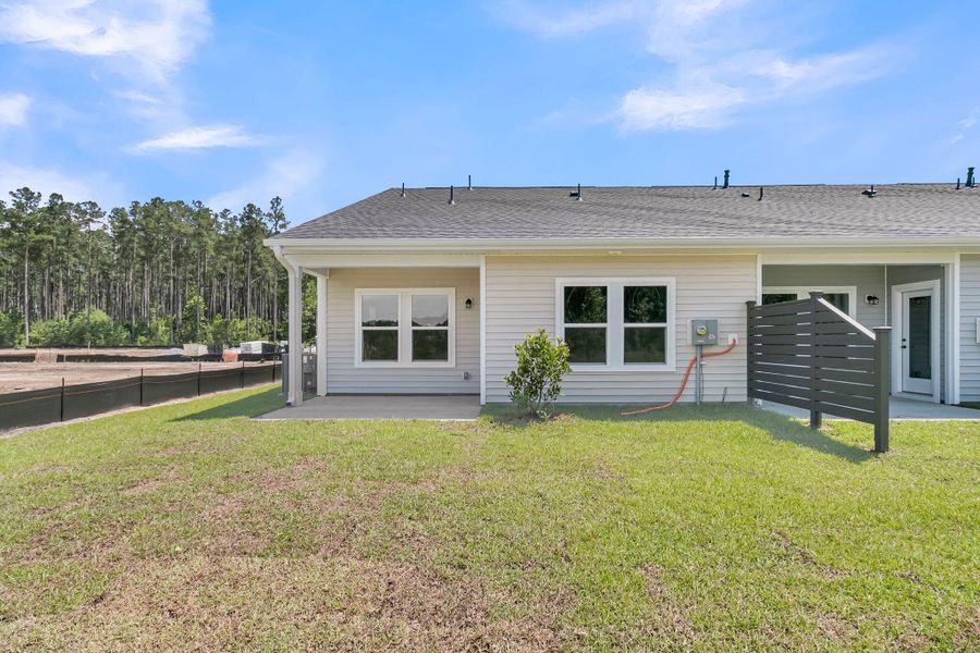 Exterior details and patio area of a home in , Summerville (Image 20). Exterior details and patio area of a home in , Summerville (Image 20).