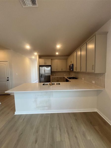 Furnished interior view inside a new home in Berry Creek Highlands, Georgetown (Image 8).