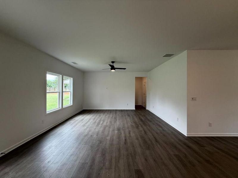 Spacious, unfurnished interior of a new home in Langston Reserve, Cartersville (Image 33). Spacious, unfurnished interior of a new home in Langston Reserve, Cartersville (Image 33).