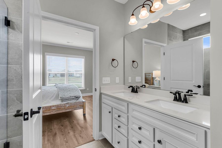 Furnished interior view inside a new home in , Summerville (Image 35).