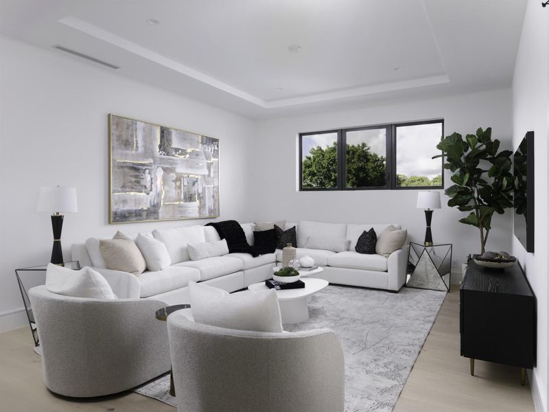 Furnished interior view inside a new home in , Palm Beach Gardens (Image 25). Furnished interior view inside a new home in , Palm Beach Gardens (Image 25).